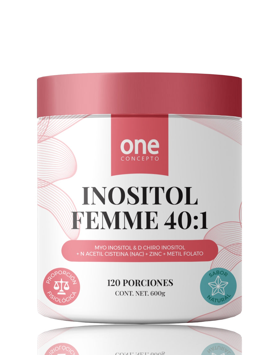 INOSITOL FEMME 40:1 I 120 dosis (2 meses) con Metil Folato