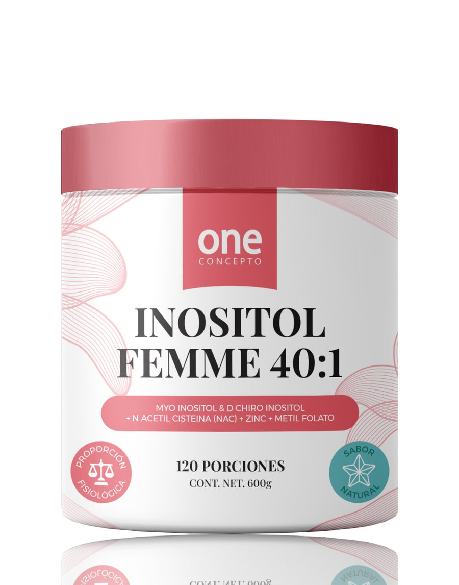 INOSITOL FEMME 40:1 I 120 dosis efectivas *todo en uno* – CONCEPTO ONE